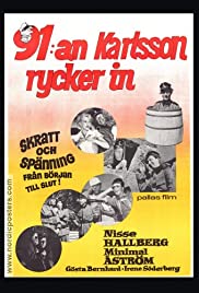 91 Karlsson rycker in 1955 poster