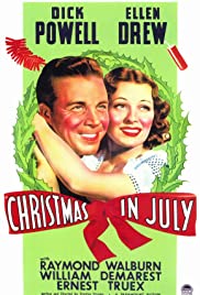 Christmas in July 1940 poster