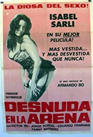 Desnuda en la arena 1969 poster