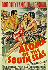 Aloma of the South Seas 1941 copertina