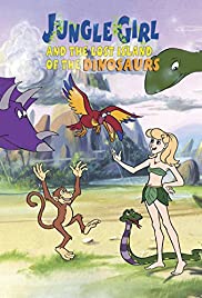 Jungle Girl & the Lost Island of the Dinosaurs (2002) cover