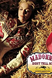 Madonna: Don't Tell Me 2000 copertina