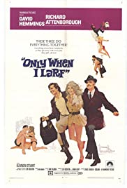 Only When I Larf 1968 poster