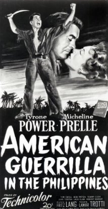 American Guerrilla in the Philippines 1950 poster