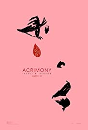 Acrimony 2018 poster