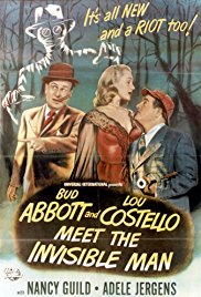 Bud Abbott and Lou Costello Meet the Invisible Man 1951 masque
