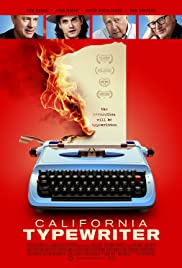 California Typewriter 2016 охватывать