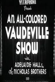 An All-Colored Vaudeville Show 1935 masque