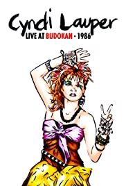 Cyndi Lauper in Budokan 1986 poster