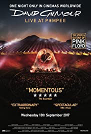 David Gilmour Live at Pompeii 2017 masque