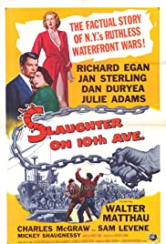 Slaughter on 10th Avenue 1957 poster