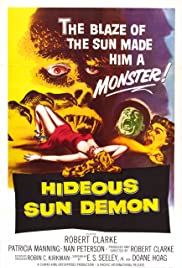 The Hideous Sun Demon 1958 copertina