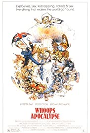 Whoops Apocalypse 1986 poster