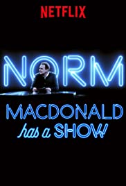 Norm Macdonald Has a Show 2018 copertina