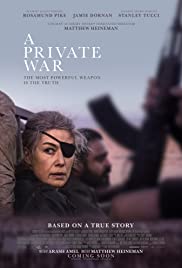 A Private War (2018) cover